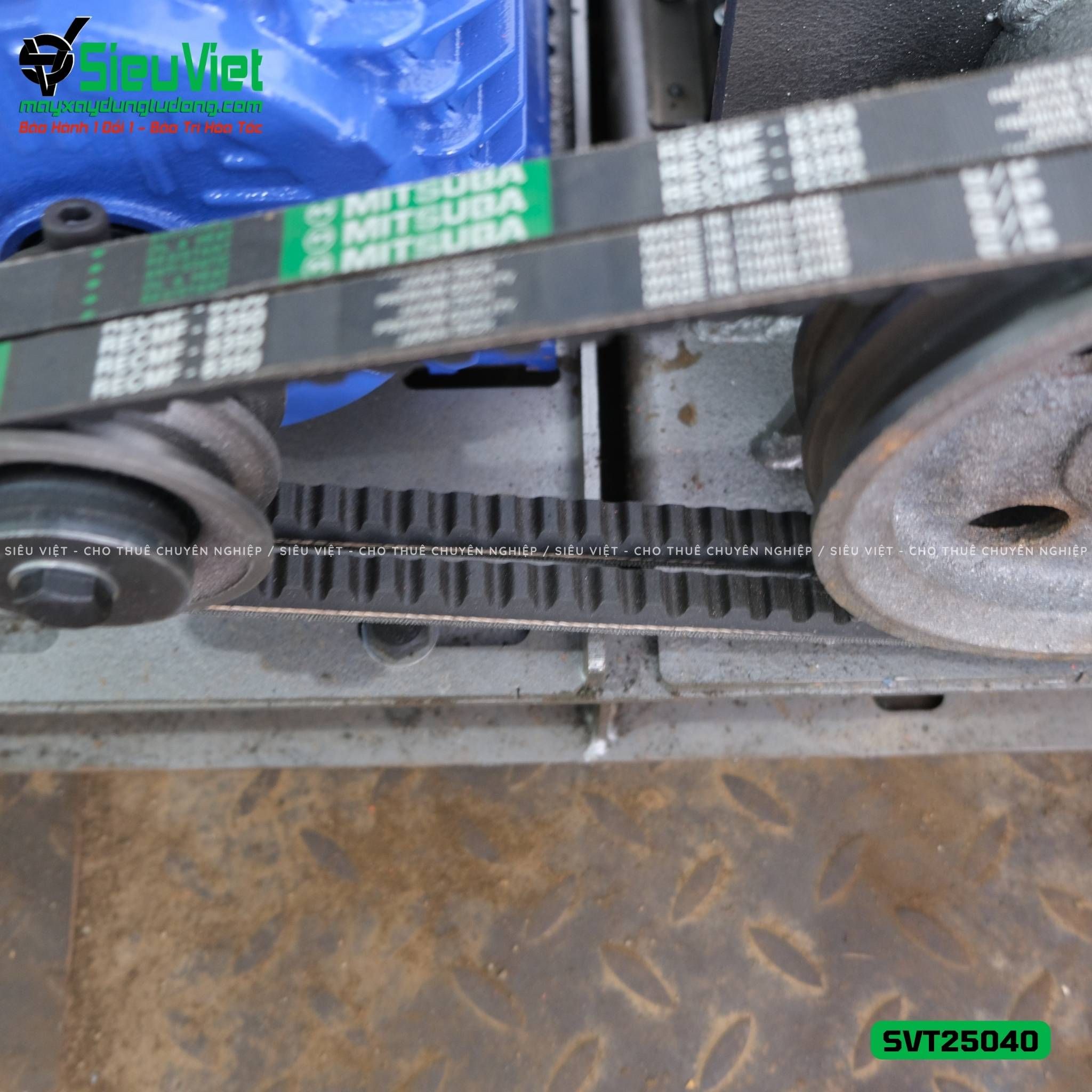 Máy tời tốc nhanh biến tần SVT25040 - 250Kg, 40m Cáp.
