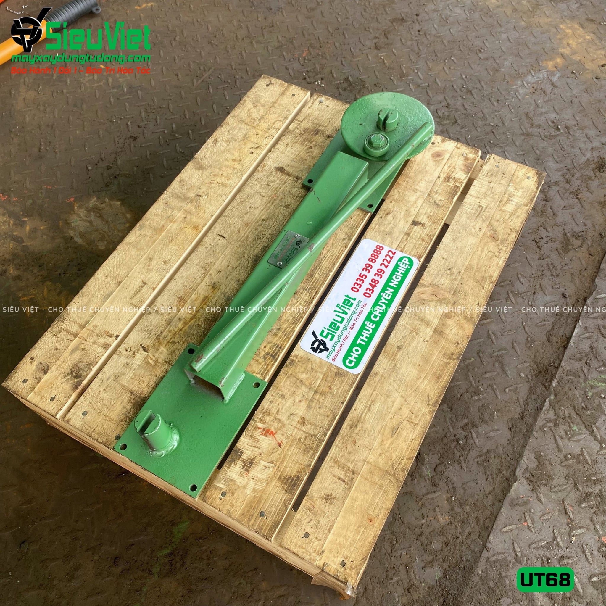 Bàn uốn sắt xây dựng phi 6-8mm UT68 - Chuyên uốn đai