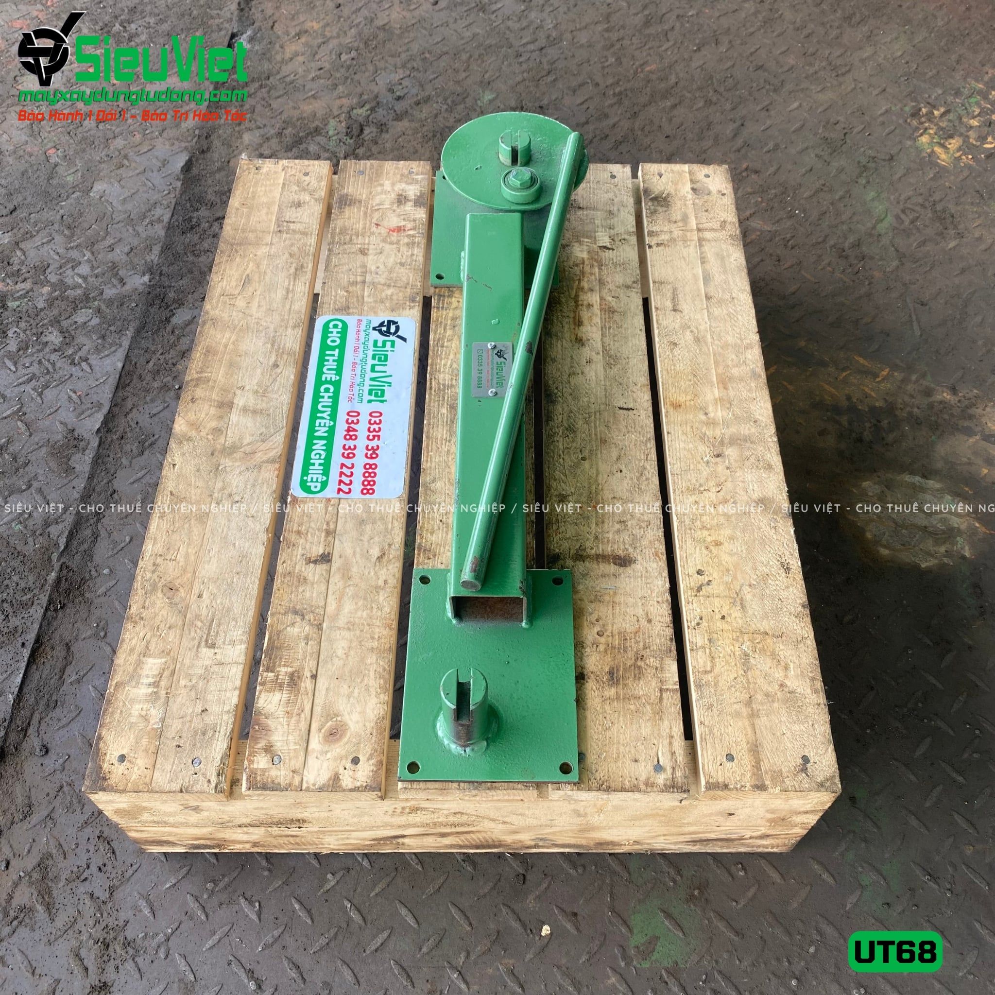 Bàn uốn sắt xây dựng phi 6-8mm UT68 - Chuyên uốn đai