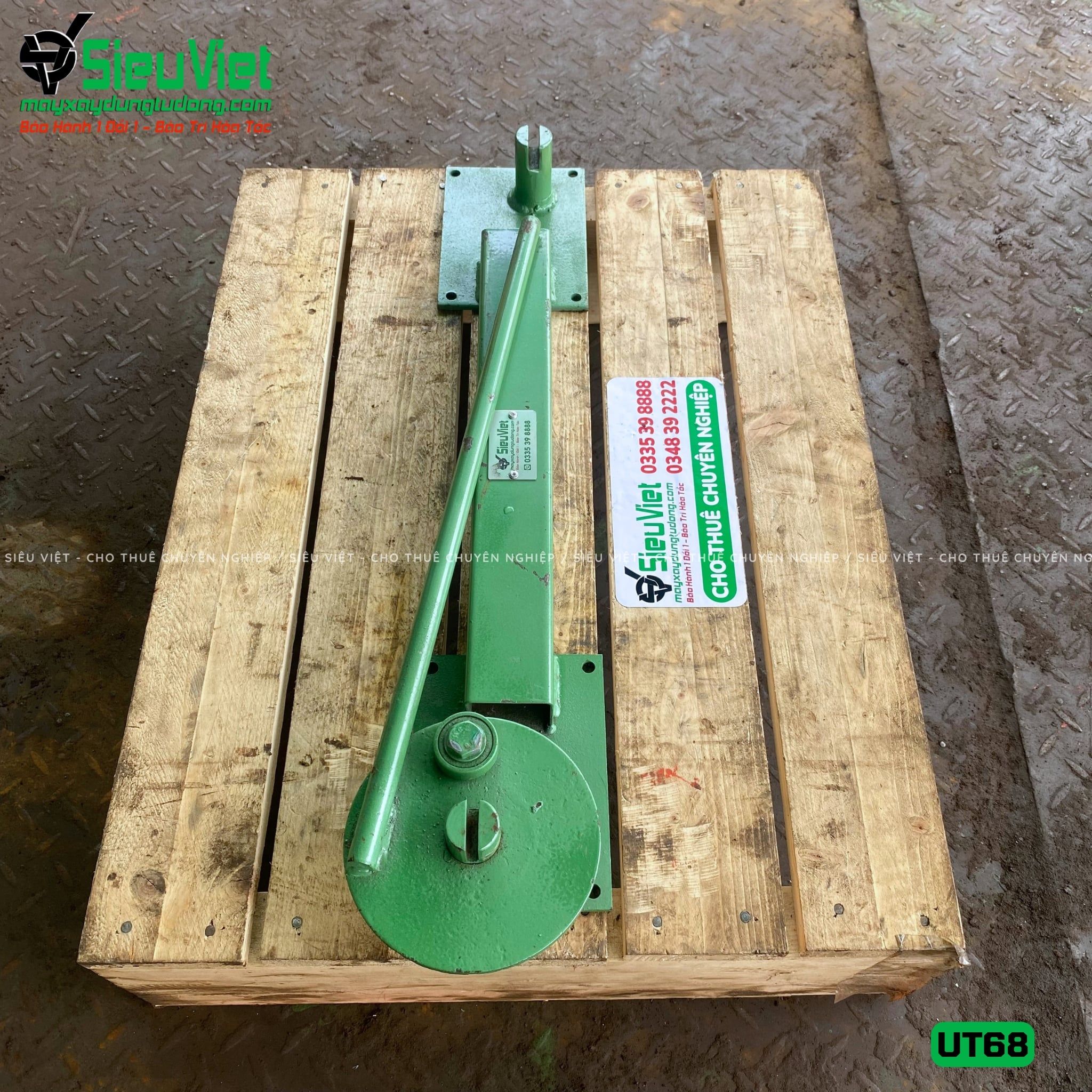 Bàn uốn sắt xây dựng phi 6-8mm UT68 - Chuyên uốn đai