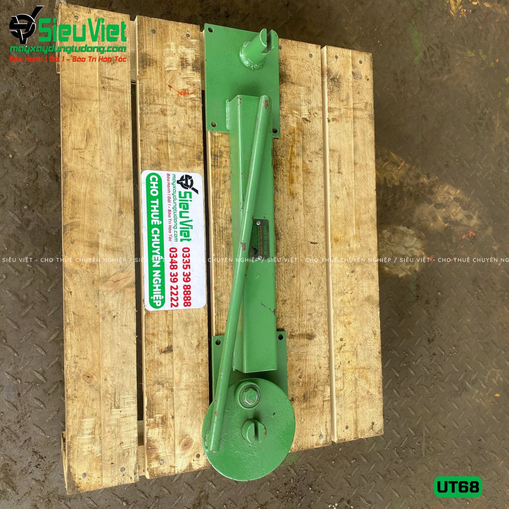 Bàn uốn sắt xây dựng phi 6-8mm UT68 - Chuyên uốn đai