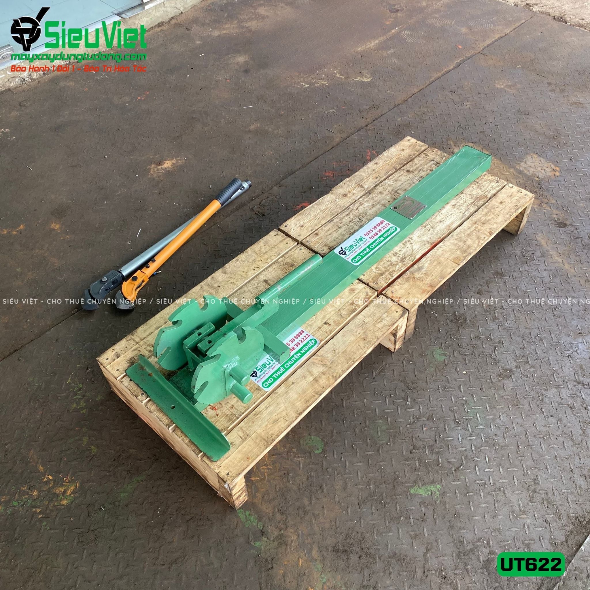 Bàn uốn sắt xây dựng phi 6-22mm UT622