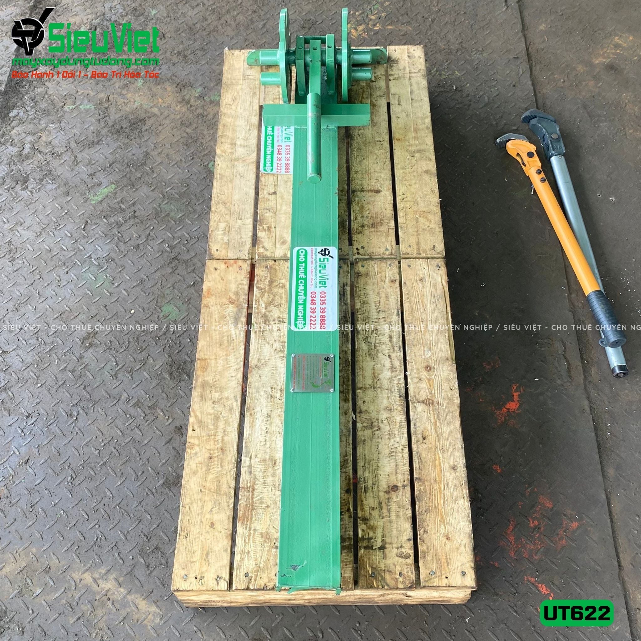 Bàn uốn sắt xây dựng phi 6-22mm UT622