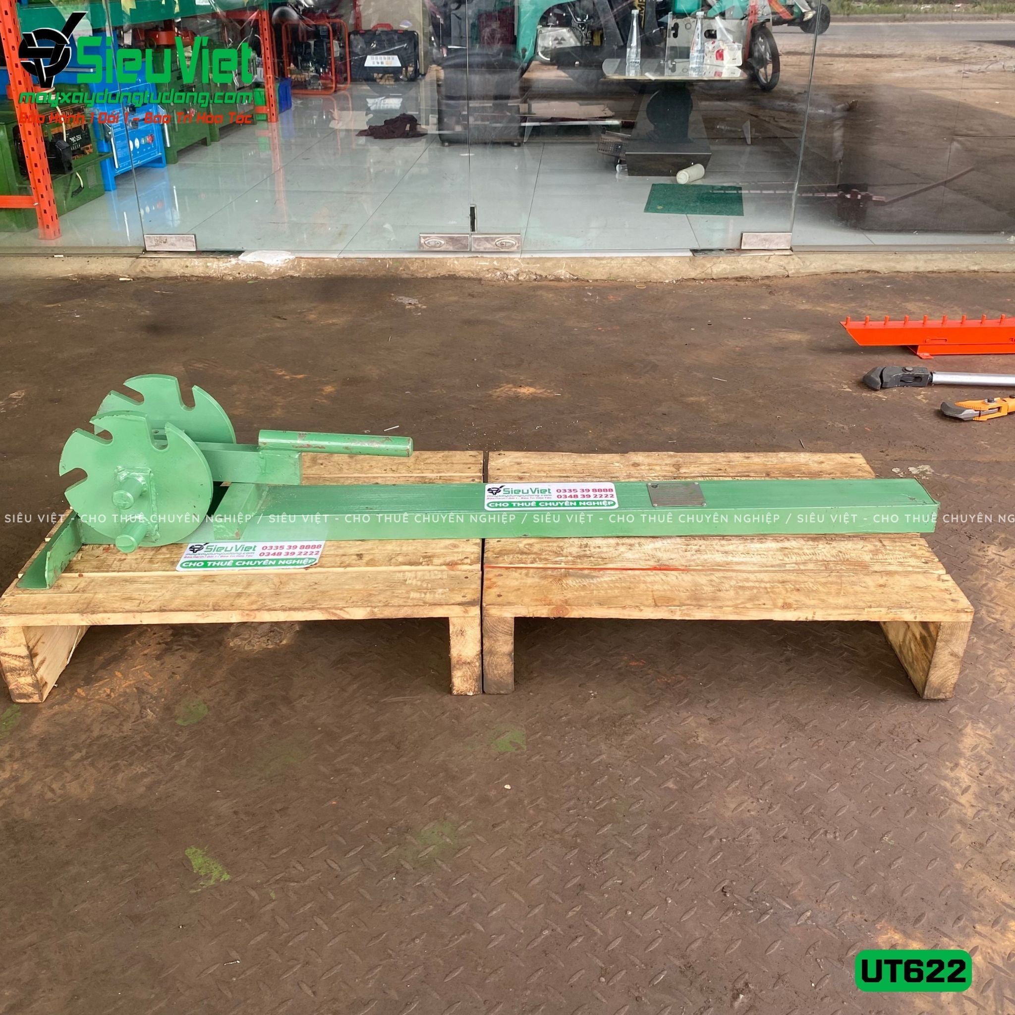 Bàn uốn sắt xây dựng phi 6-22mm UT622