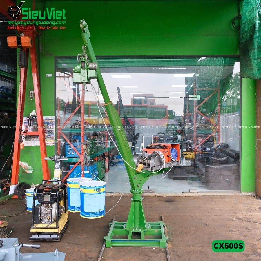 Bộ cẩu xoay tời nhanh biến tần SVCT25040