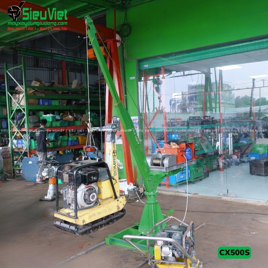 Bộ cẩu xoay tời nhanh biến tần SVCT25040