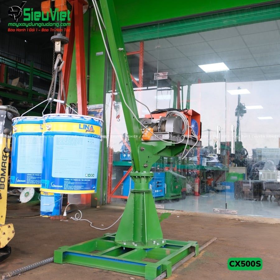 Bộ cẩu xoay tời nhanh biến tần SVCT25040
