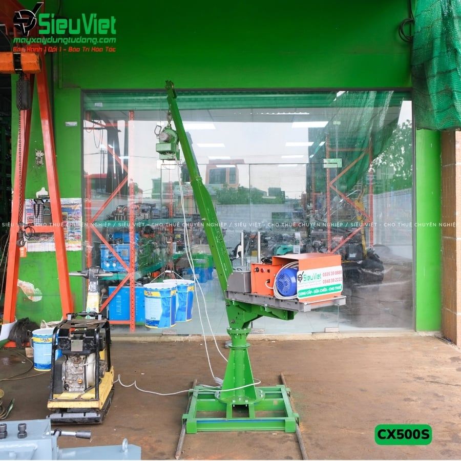 Bộ cẩu xoay tời nhanh biến tần SVCT25040