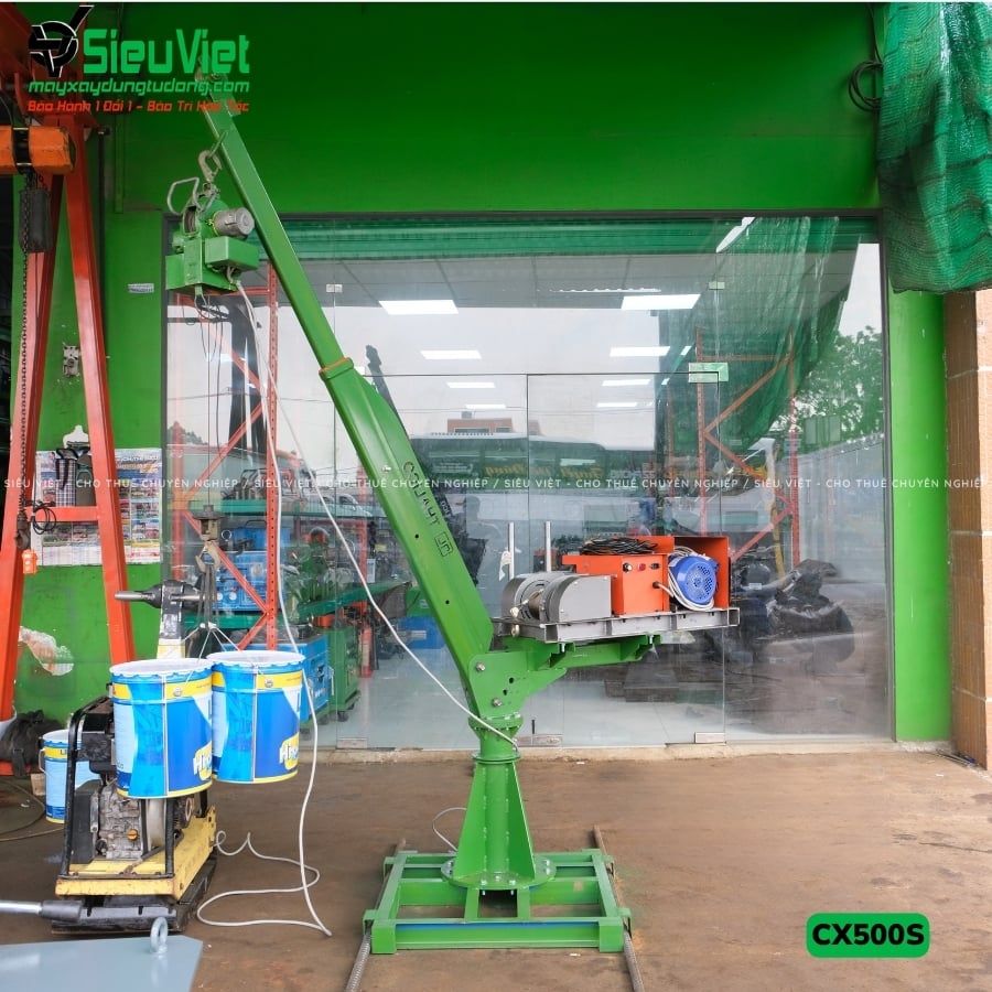 Bộ cẩu xoay tời nhanh biến tần SVCT25040
