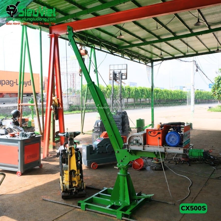 Bộ cẩu xoay tời nhanh biến tần SVCT25040