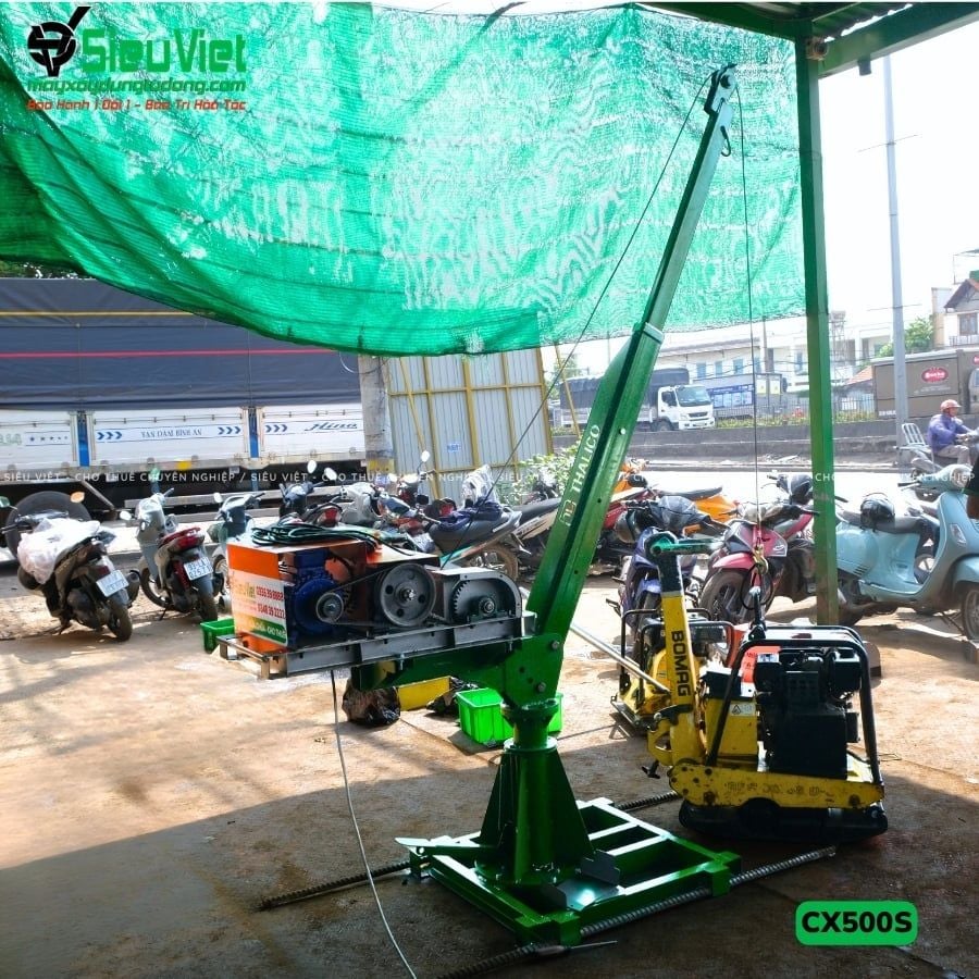 Cẩu xoay 360 độ CX500S - Không động cơ