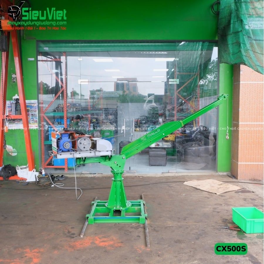 Bộ cẩu xoay tời nhanh biến tần SVCT25040