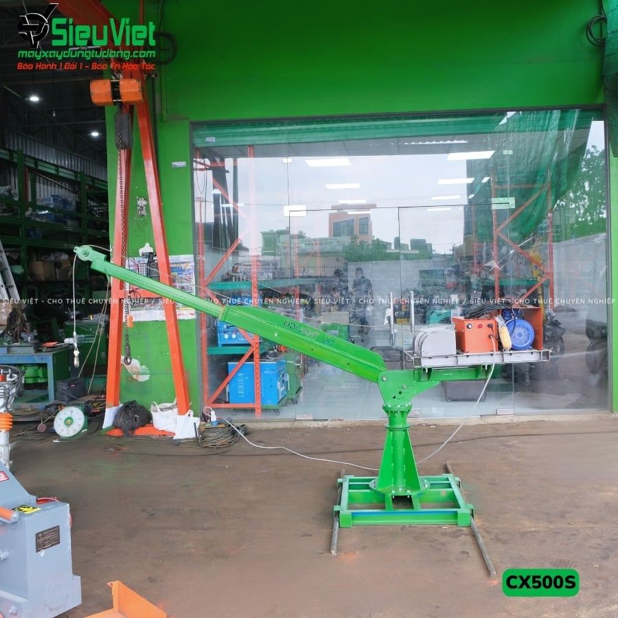 Bộ cẩu xoay tời nhanh biến tần SVCT25040