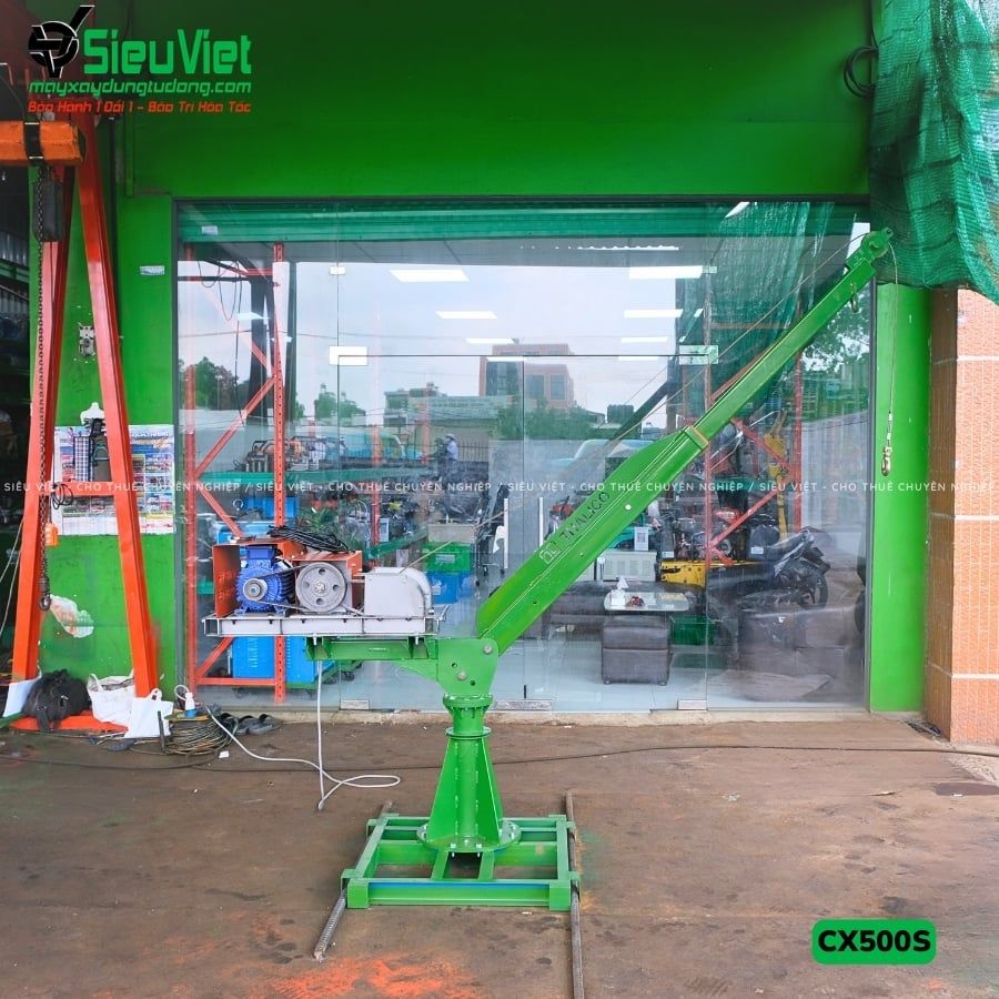Cẩu xoay 360 độ CX500S - Không động cơ
