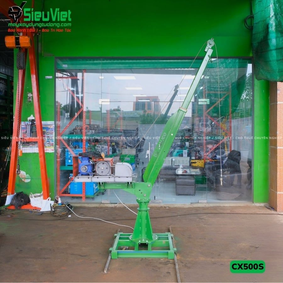 Cẩu xoay 360 độ CX500S - Không động cơ