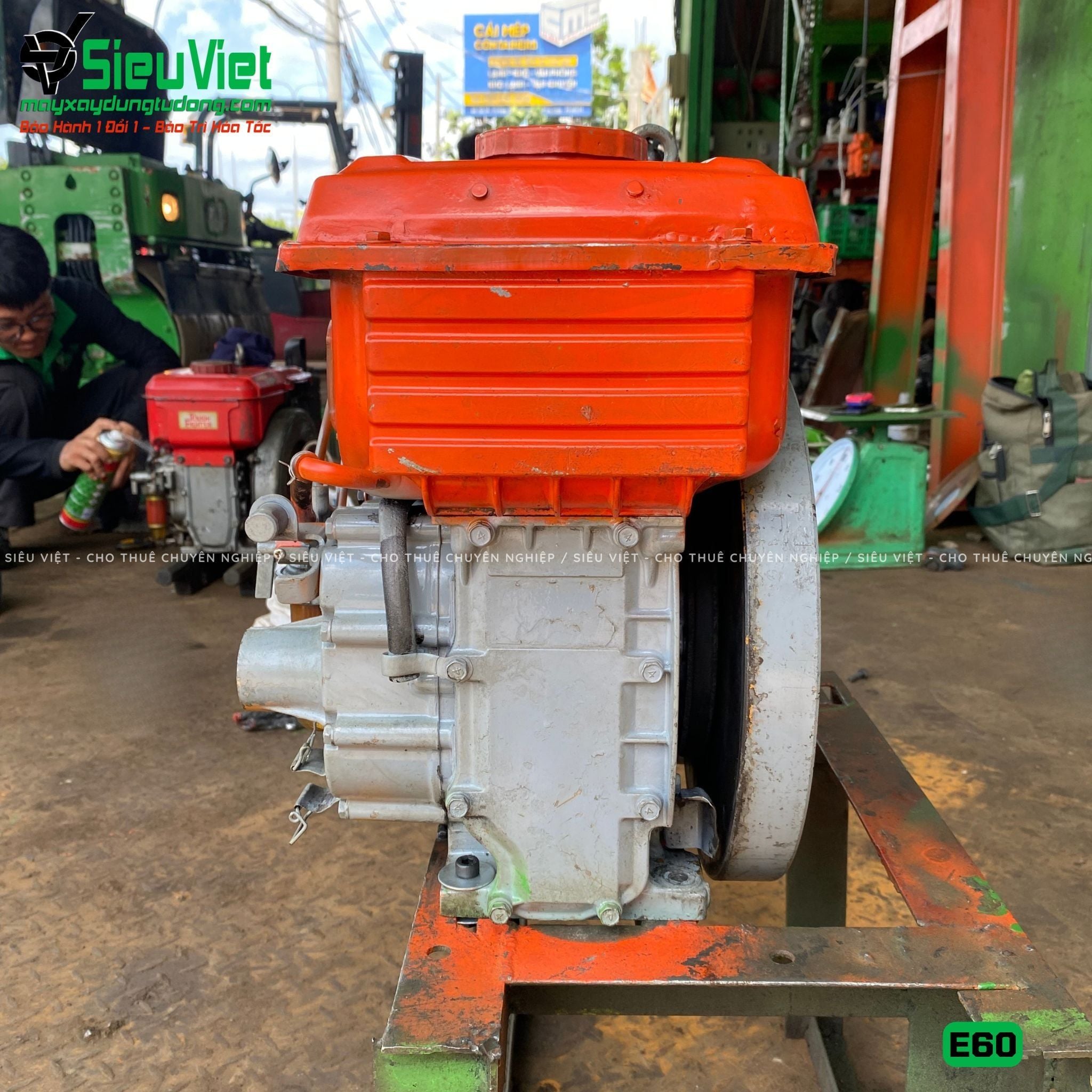 (Cũ) Động cơ diesel Kubota E60 Nhật Bản