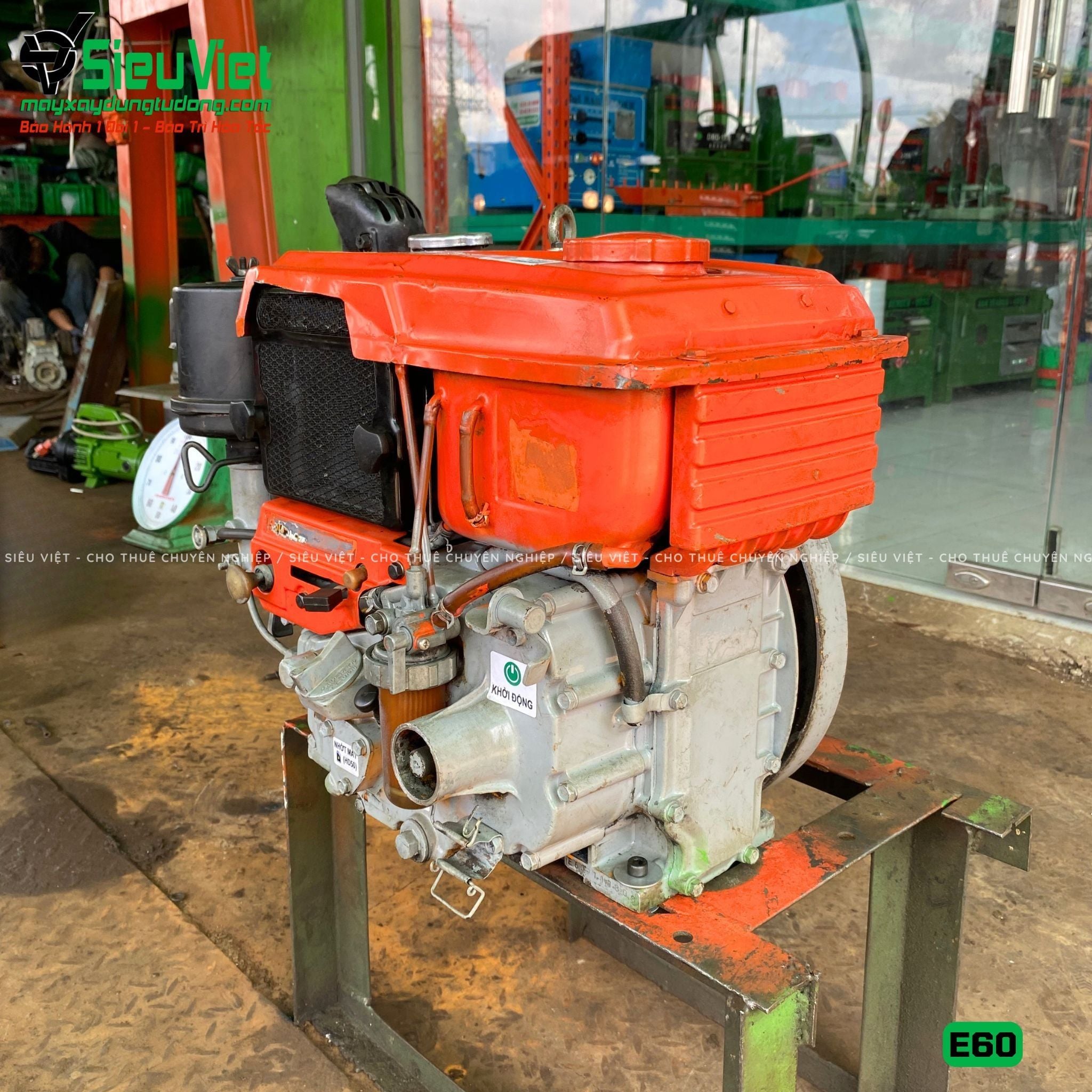 (Cũ) Động cơ diesel Kubota E60 Nhật Bản