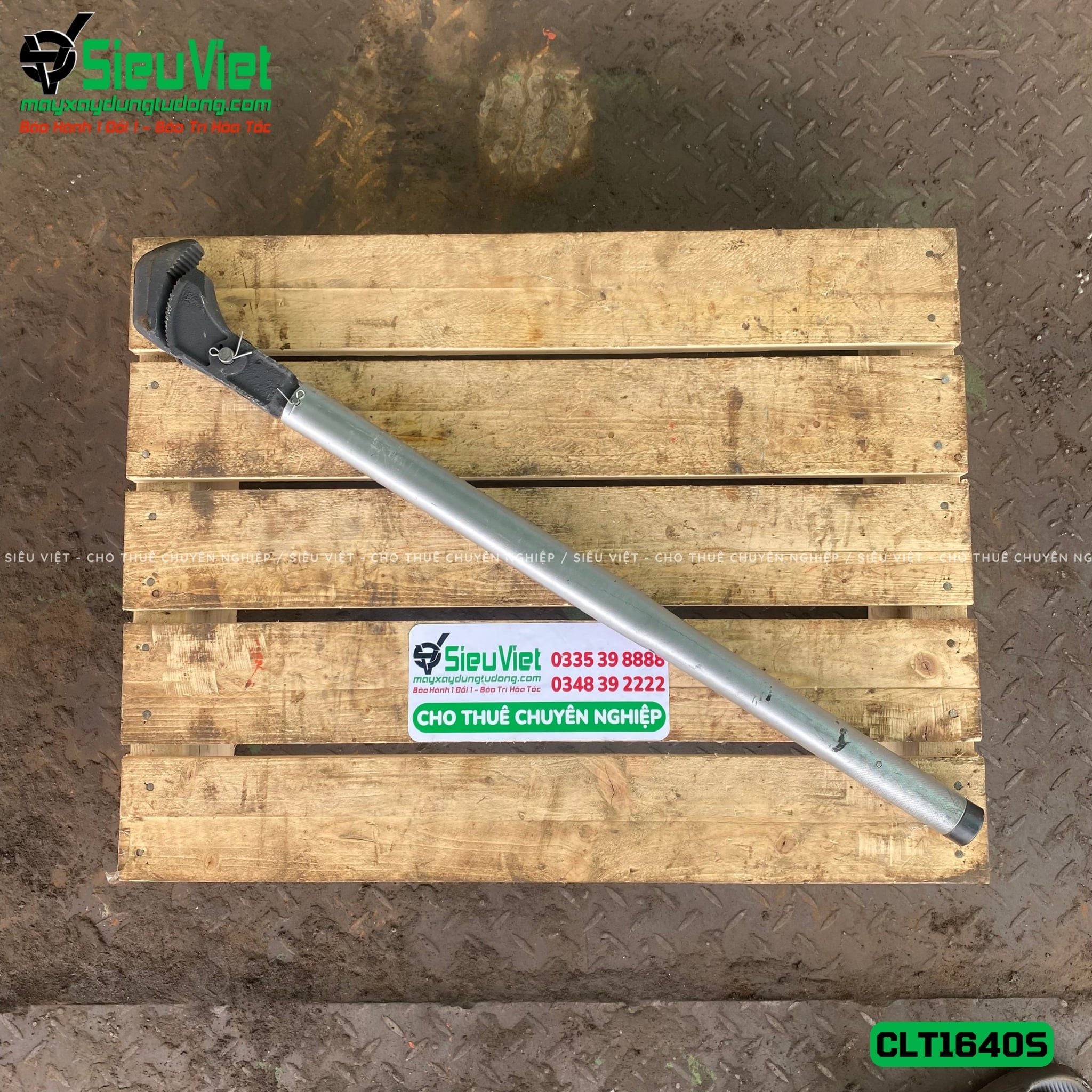 Kìm siết vặn Coupler đo lực bằng tay sắt phi 16-40 CLT1640S