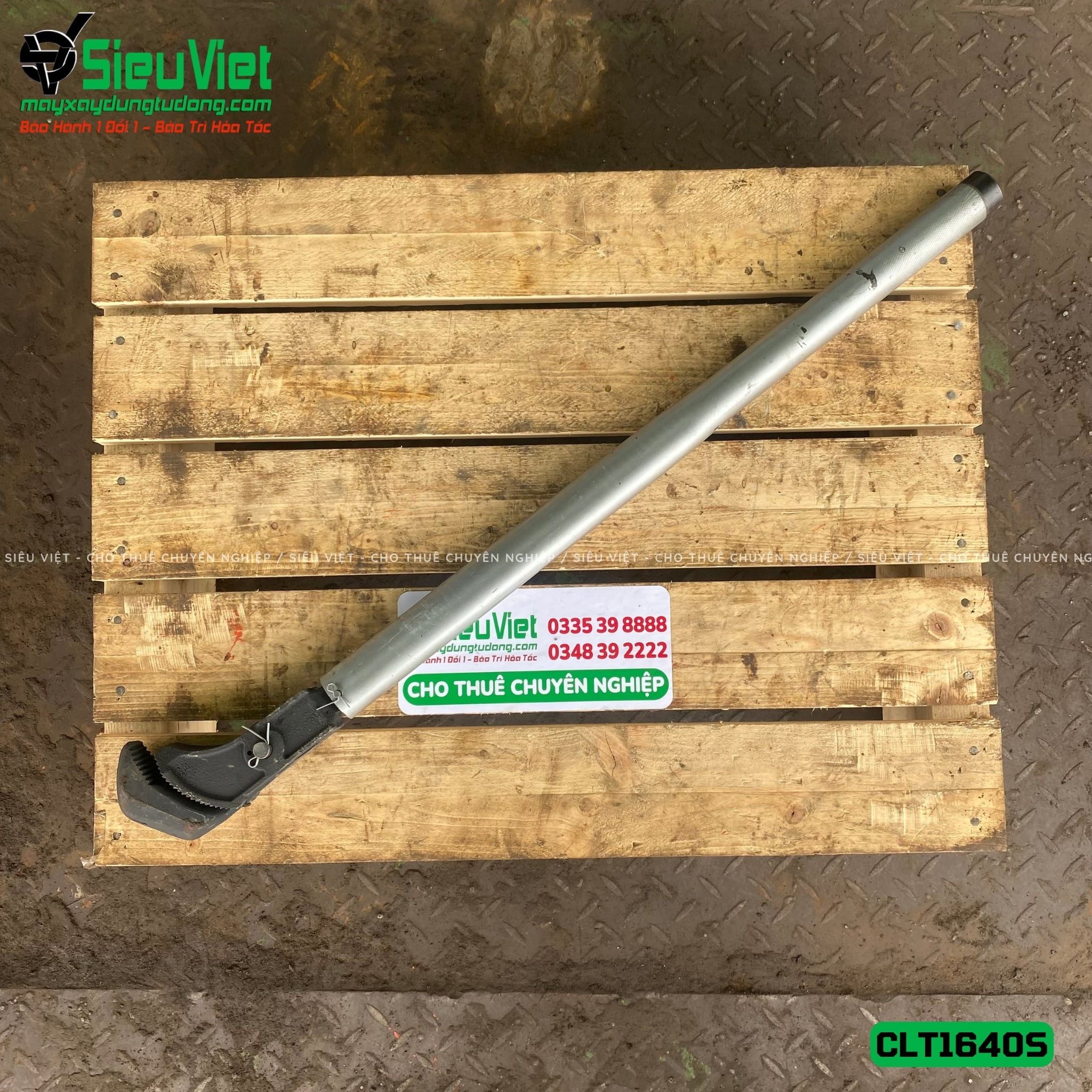 Kìm siết vặn Coupler đo lực bằng tay sắt phi 16-40 CLT1640S