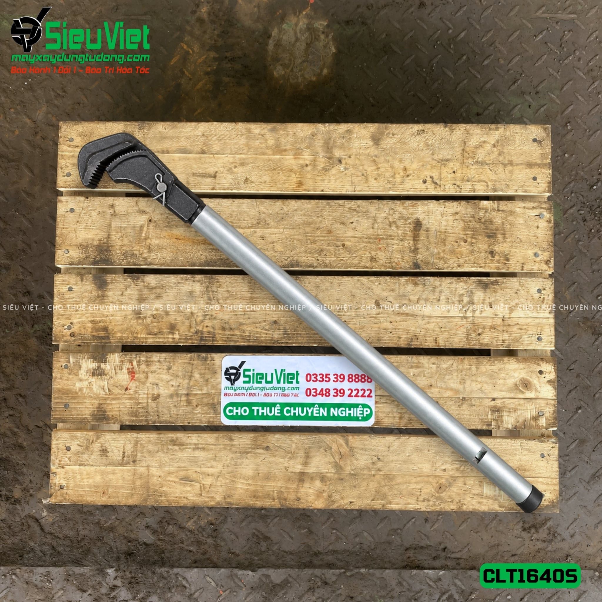 Kìm siết vặn Coupler đo lực bằng tay sắt phi 16-40 CLT1640S