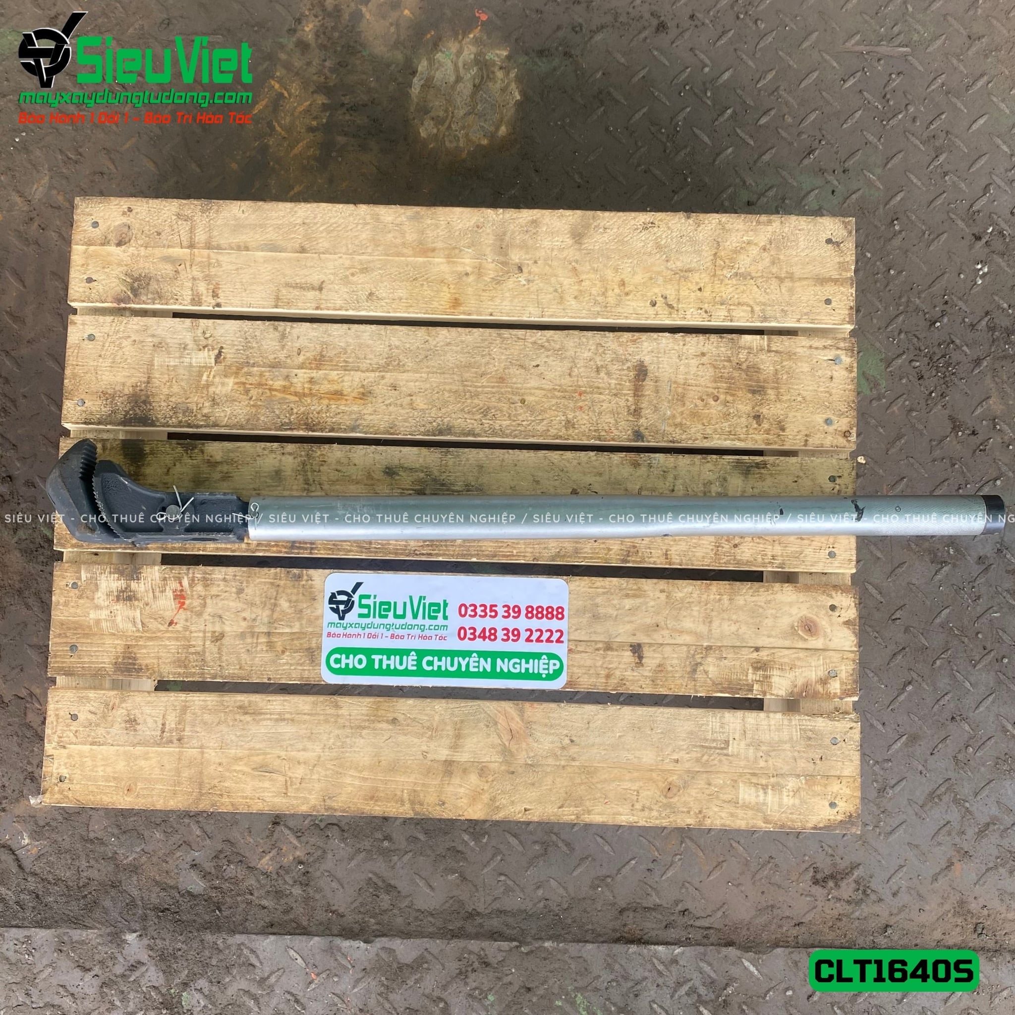 Kìm siết vặn Coupler đo lực bằng tay sắt phi 16-40 CLT1640S