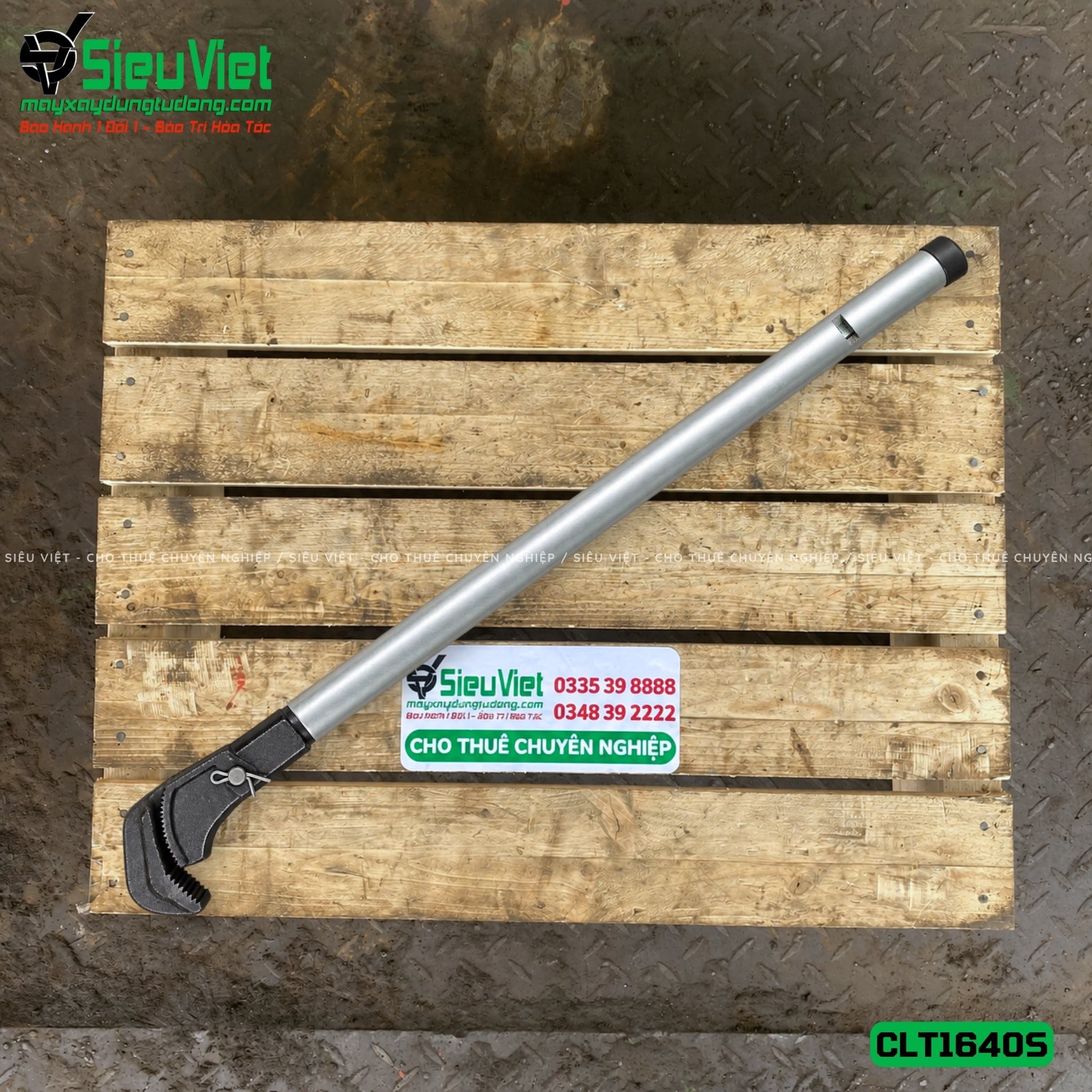 Kìm siết vặn Coupler đo lực bằng tay sắt phi 16-40 CLT1640S
