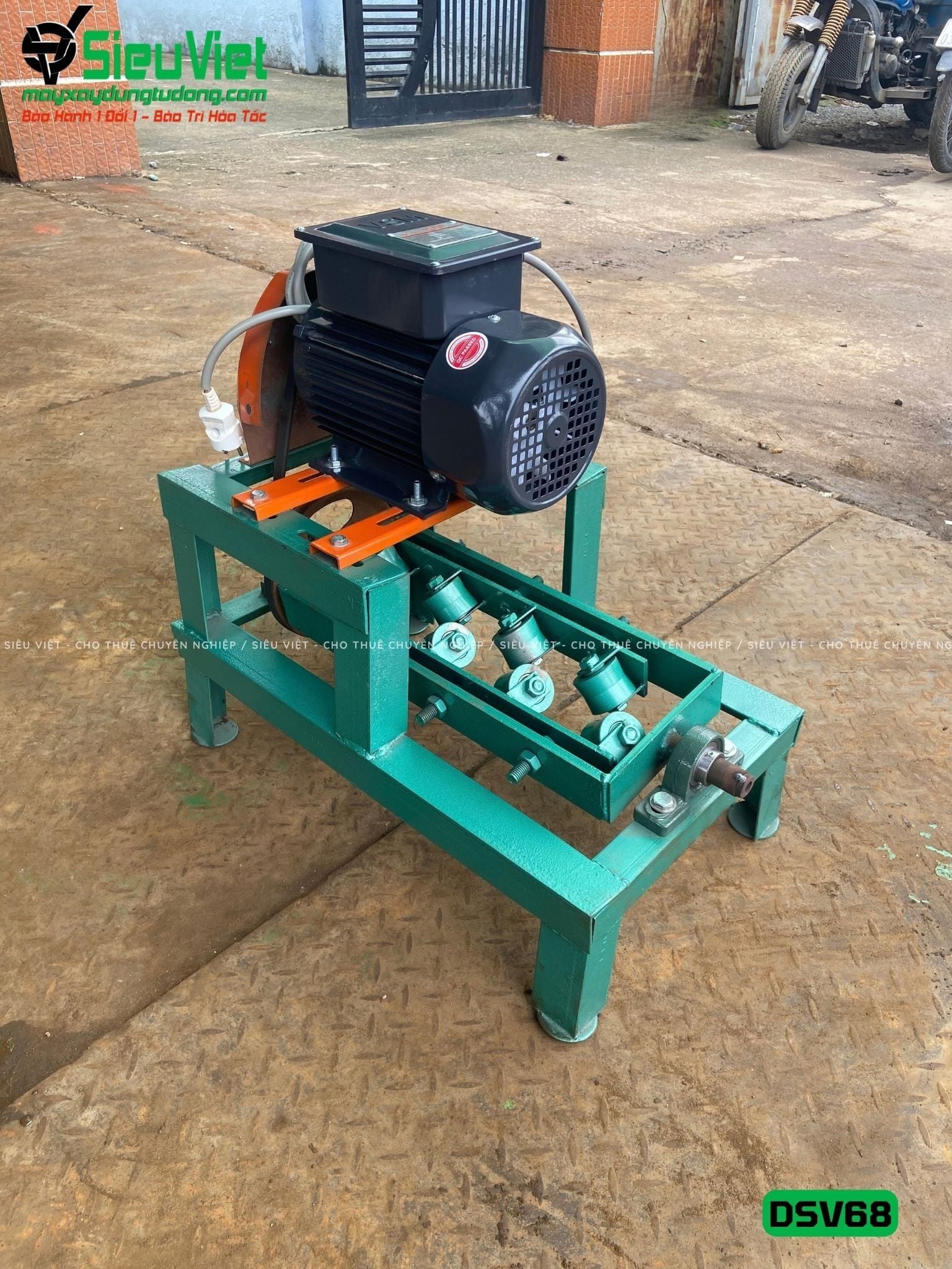 Máy duỗi sắt phi 6-8mm DSV68