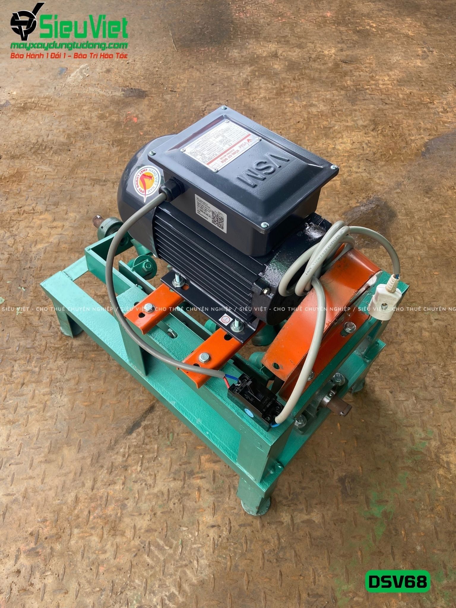 Máy duỗi sắt phi 6-8mm DSV68