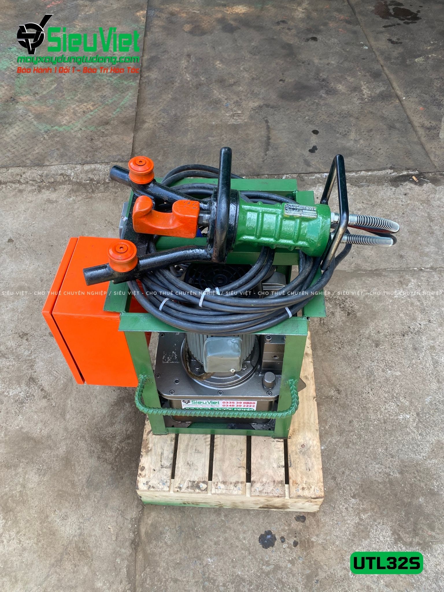 Máy uốn, sửa sắt cầm tay phi 28 UTL32S - Điện 220V, Dân dụng
