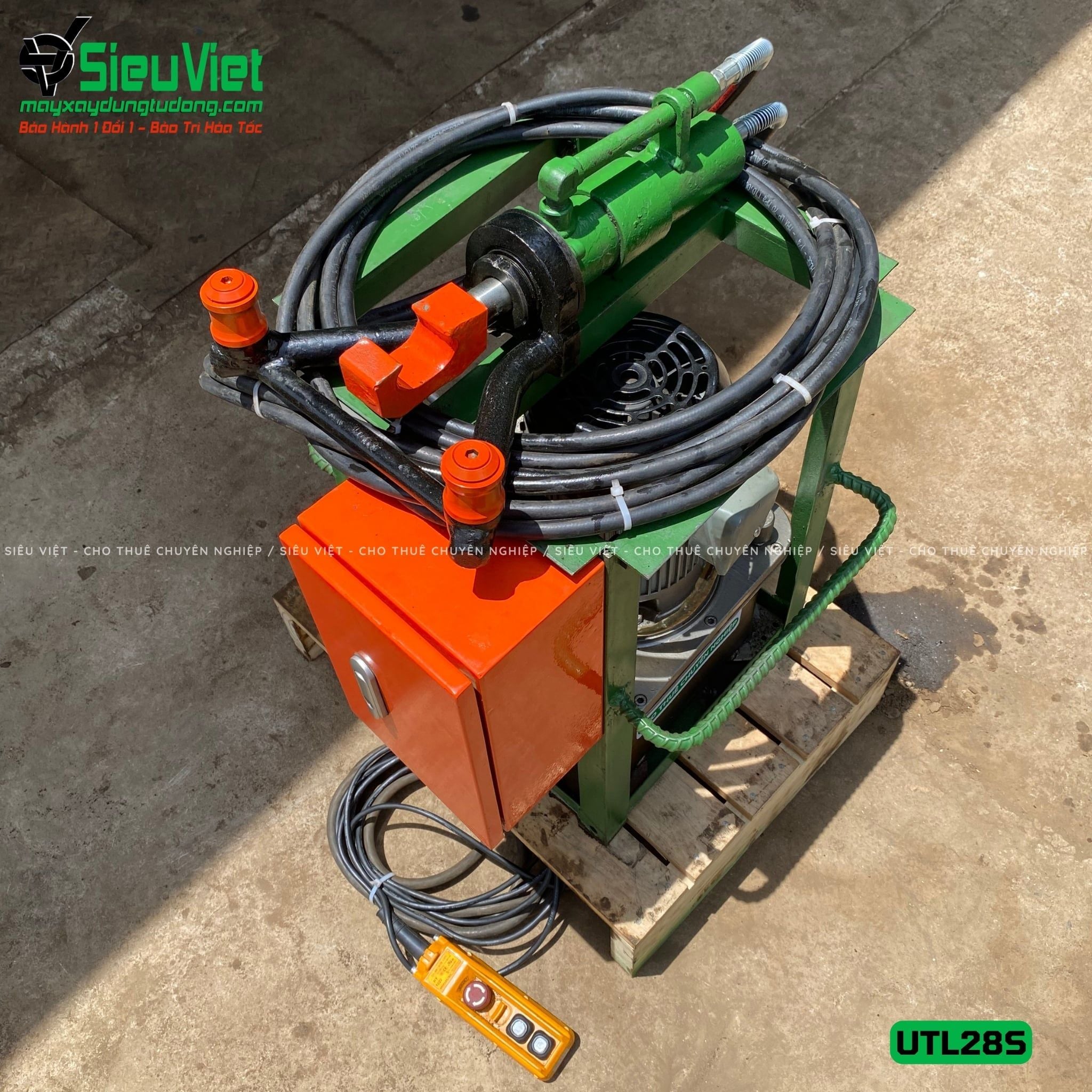 Thuê Tháng Máy uốn, sửa sắt cầm tay phi 25 UTL28S - Điện 220V, Dân dụng