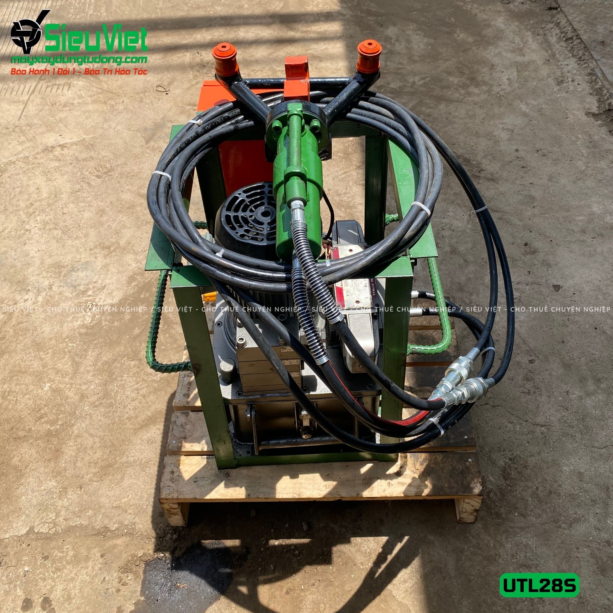 Thuê Ngày Máy uốn, sửa sắt cầm tay phi 25 UTL28S - Điện 220V, Dân dụng