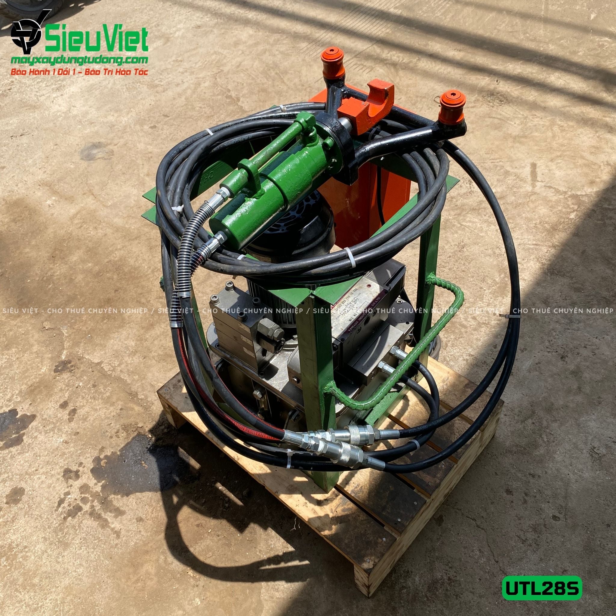 Thuê Ngày Máy uốn, sửa sắt cầm tay phi 25 UTL28S - Điện 220V, Dân dụng