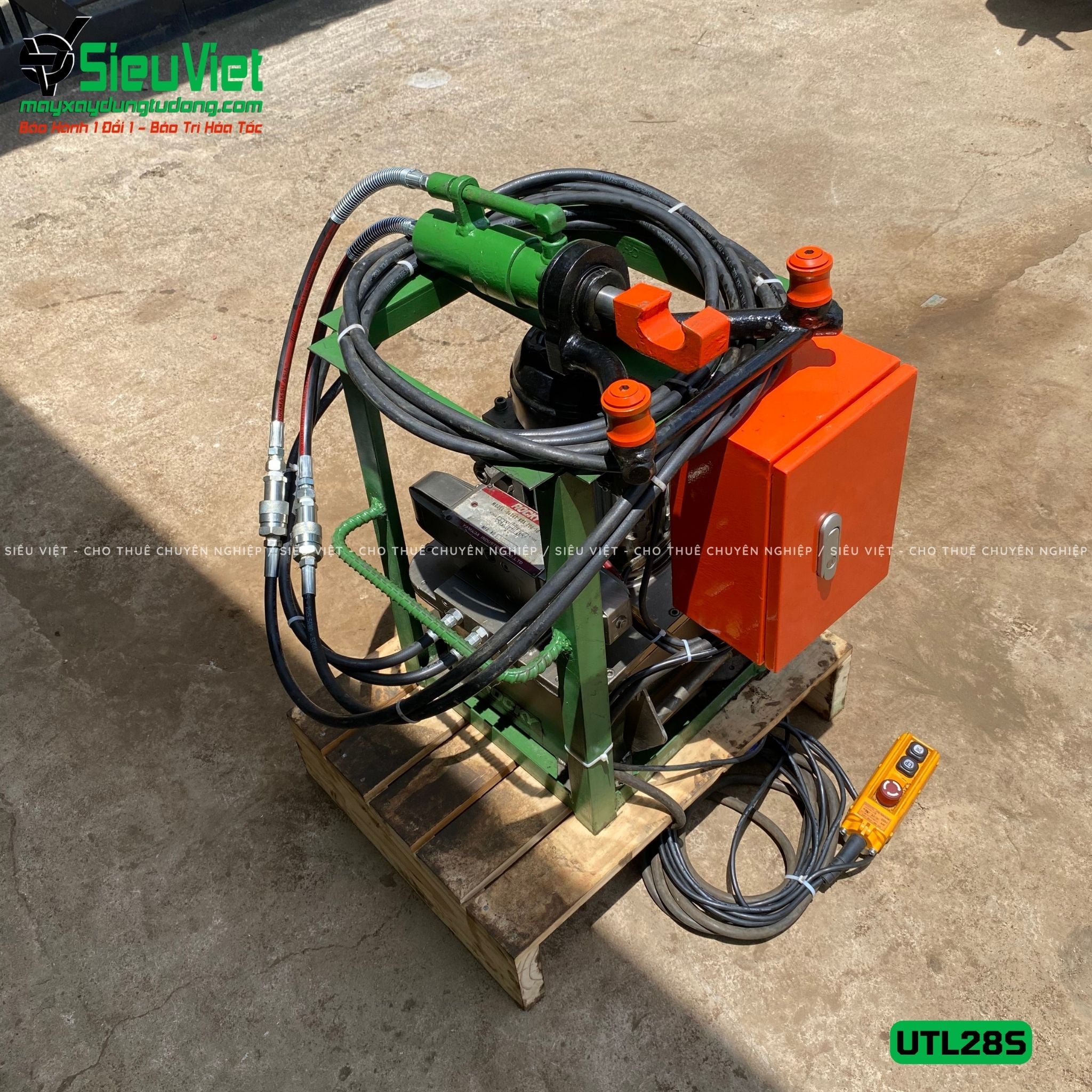 Thuê Ngày Máy uốn, sửa sắt cầm tay phi 25 UTL28S - Điện 220V, Dân dụng