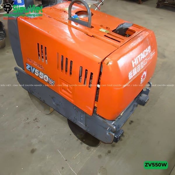 Xe lu rung dắt tay 620Kg Hitachi ZV550W Nhật Bản (11217)
