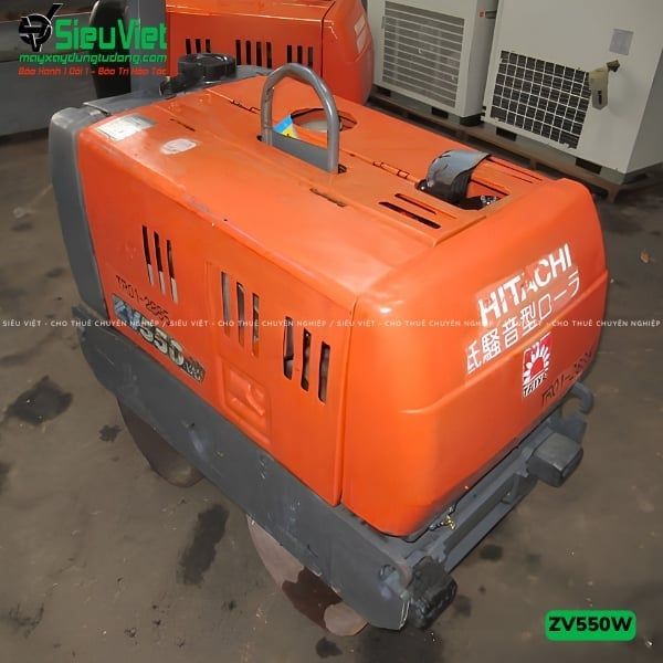 Xe lu rung dắt tay 620Kg Hitachi ZV550W Nhật Bản (11220)