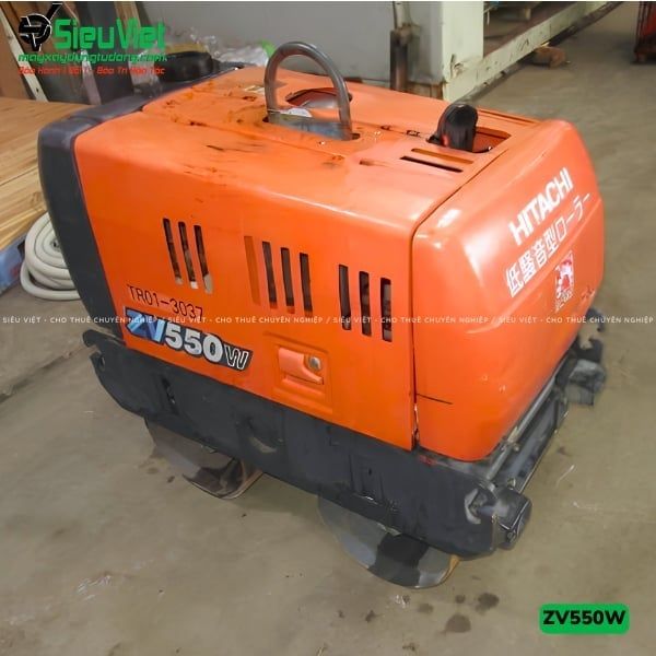 Xe lu rung dắt tay 620Kg Hitachi ZV550W Nhật Bản (11370)
