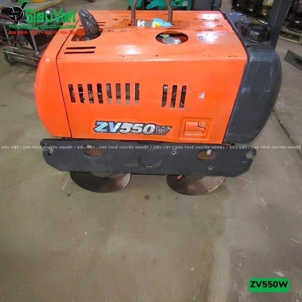Xe lu rung dắt tay 620Kg Hitachi ZV550W Nhật Bản (11370)