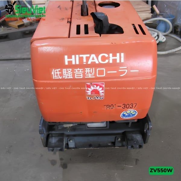 Xe lu rung dắt tay 620Kg Hitachi ZV550W Nhật Bản (11370)