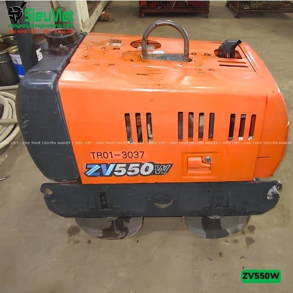 Xe lu rung dắt tay 620Kg Hitachi ZV550W Nhật Bản (11370)