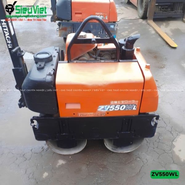 Xe lu rung dắt tay 600Kg Hitachi ZV550WL Nhật Bản (10308)