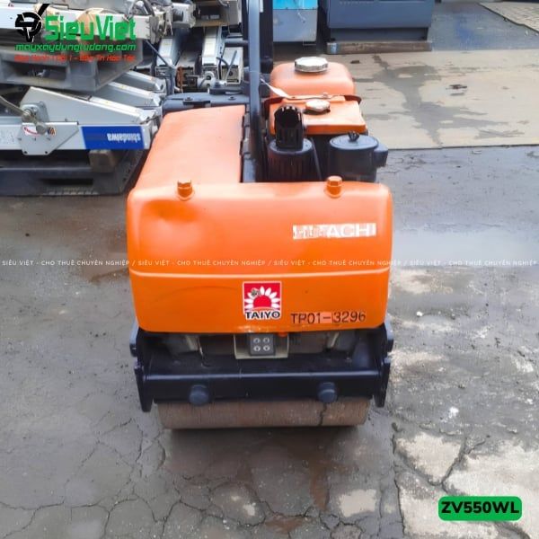 Xe lu rung dắt tay 600Kg Hitachi ZV550WL Nhật Bản (10308)