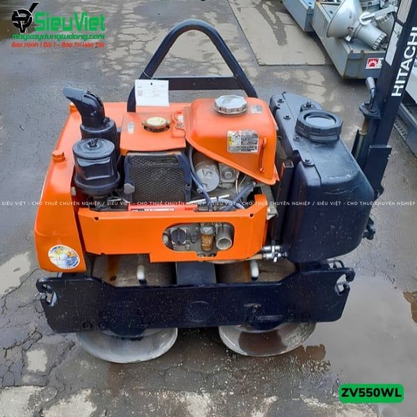 Xe lu rung dắt tay 600Kg Hitachi ZV550WL Nhật Bản (10308)