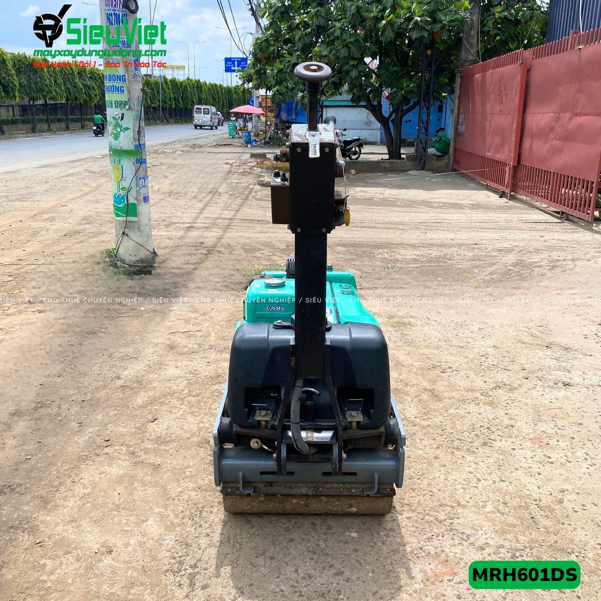 Xe lu rung dắt tay 569kg Mikasa MRH601DS Nhật Bản (Z3184)