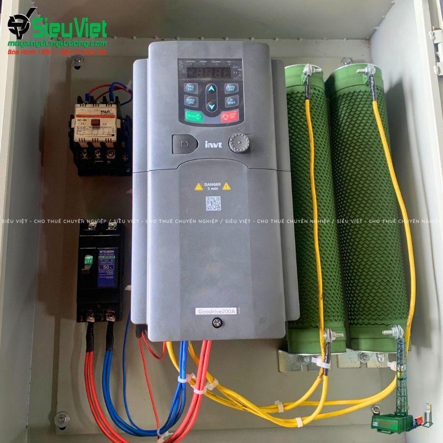 Tủ điện 220V-1 Pha (Biến Tần) vận thăng nâng hàng VTSV500 VTSV1000