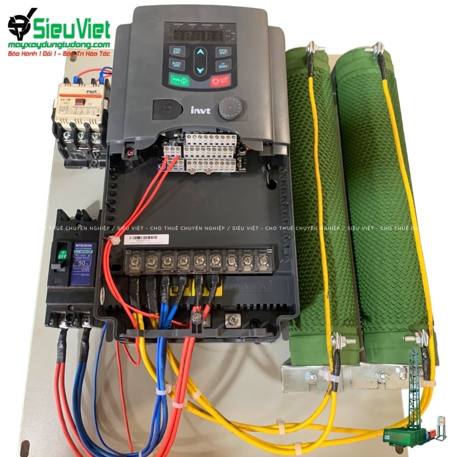 Tủ điện 220V-1 Pha (Biến Tần) vận thăng nâng hàng VTSV500 VTSV1000