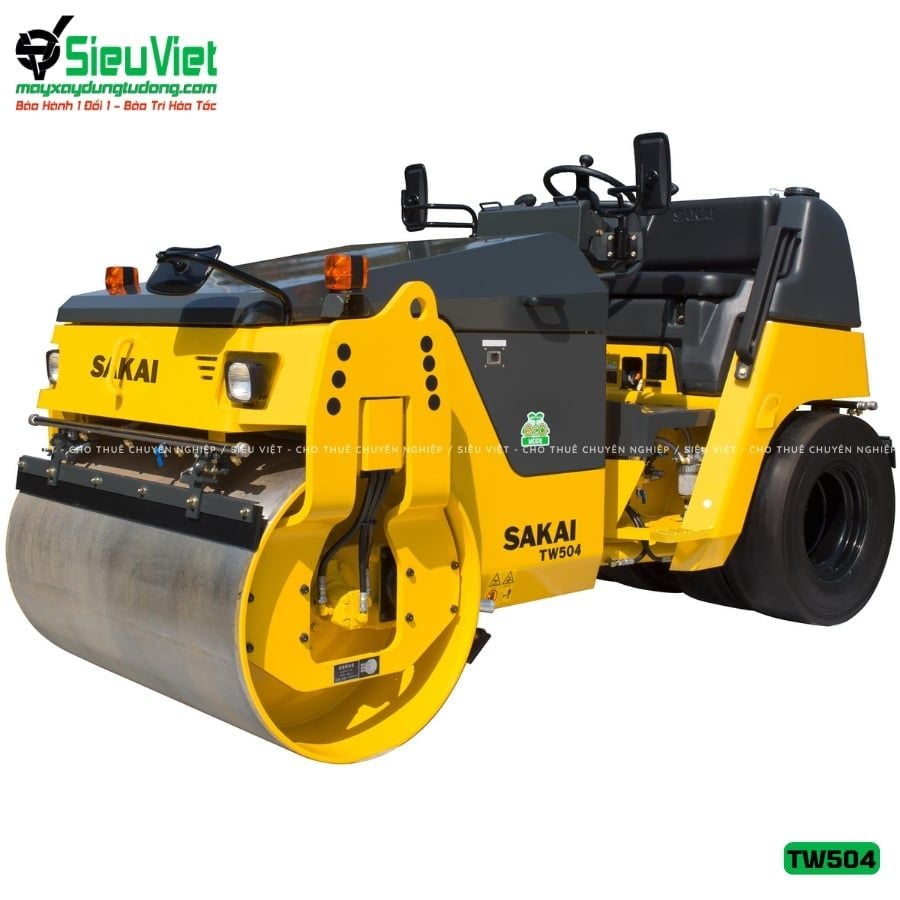 Xe lu rung nhỏ 3.5 tấn Sakai TW504 Nhật Bản (Mới 100%)