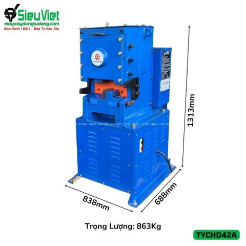Máy cắt thép TYC-HD42A Taeyeon Hàn Quốc - Điện 380v, 3 Pha