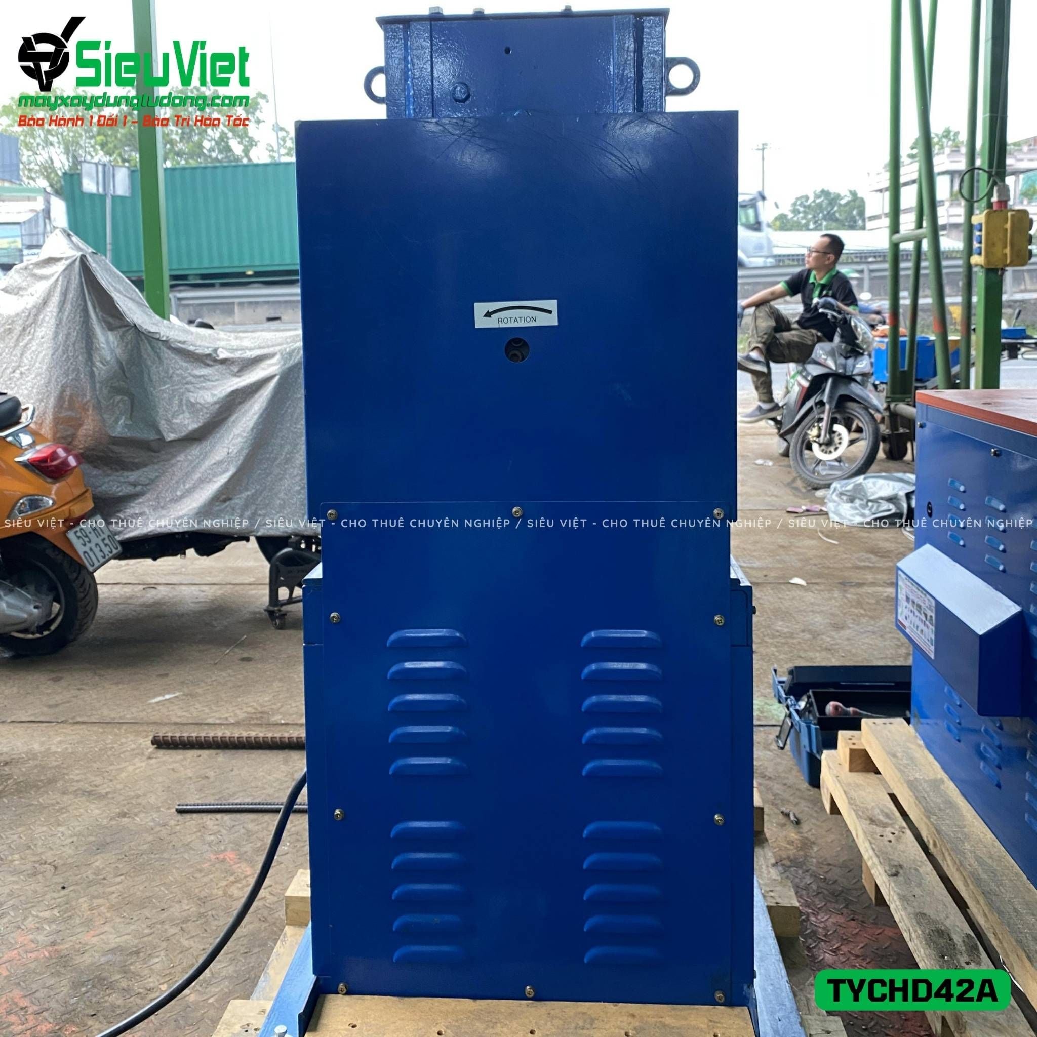 Máy cắt thép TYC-HD42A Taeyeon Hàn Quốc - Điện 380v, 3 Pha