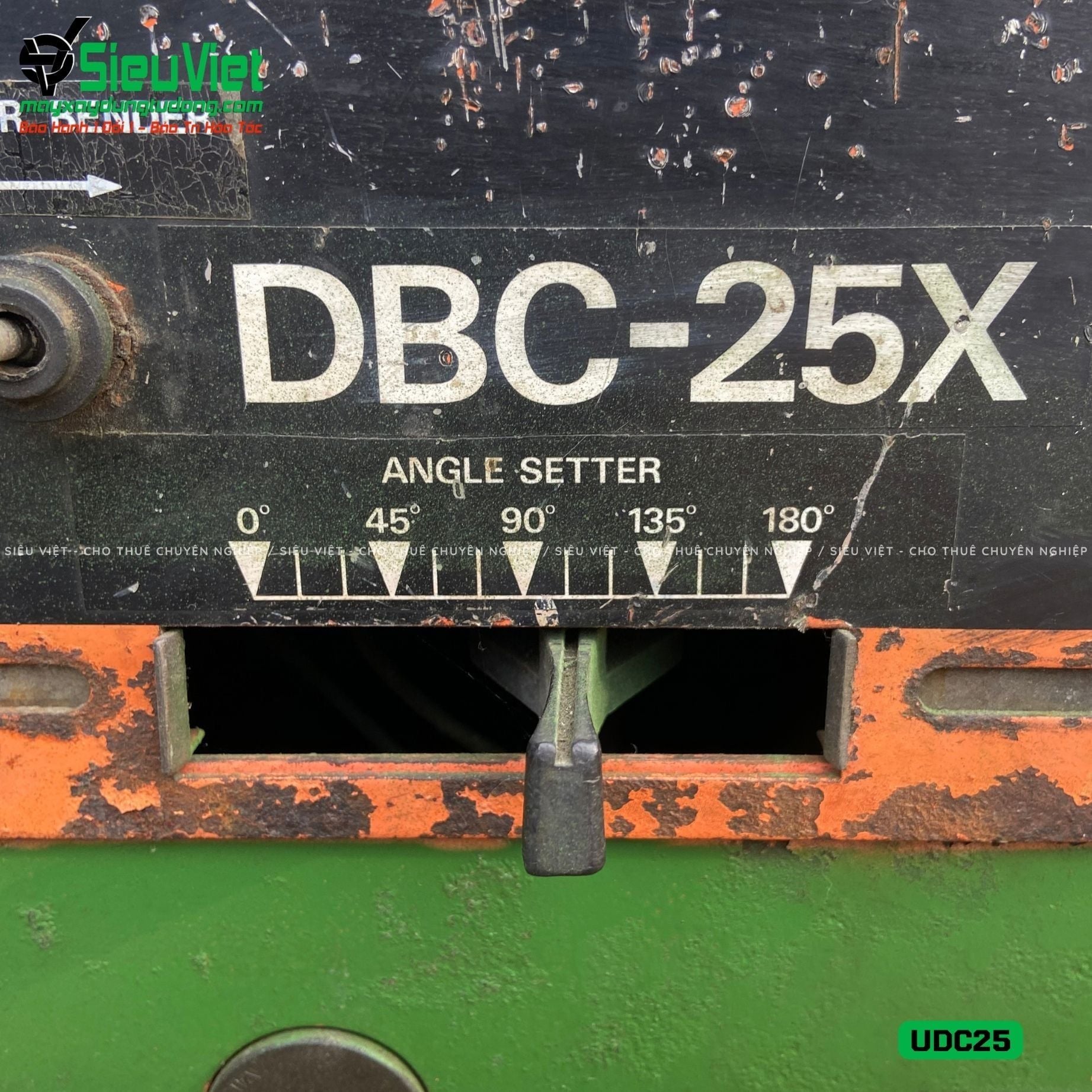 (Cũ) Máy uốn cắt sắt UDC25 Diamond Nhật Bản - Điện 220v, 1 Pha