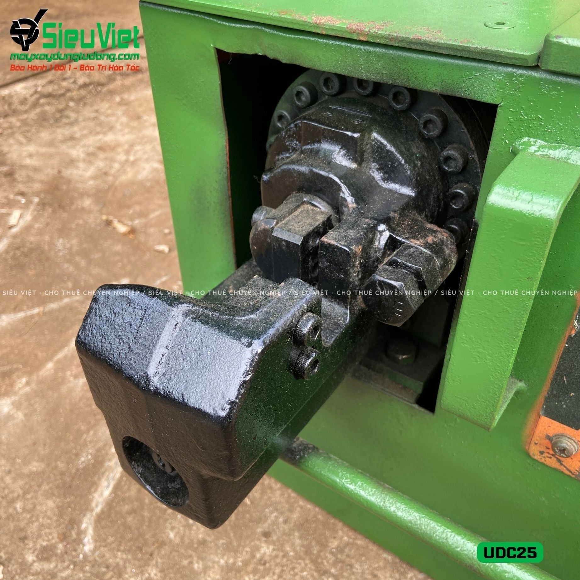 (Cũ) Máy uốn cắt sắt UDC25 Diamond Nhật Bản - Điện 220v, 1 Pha